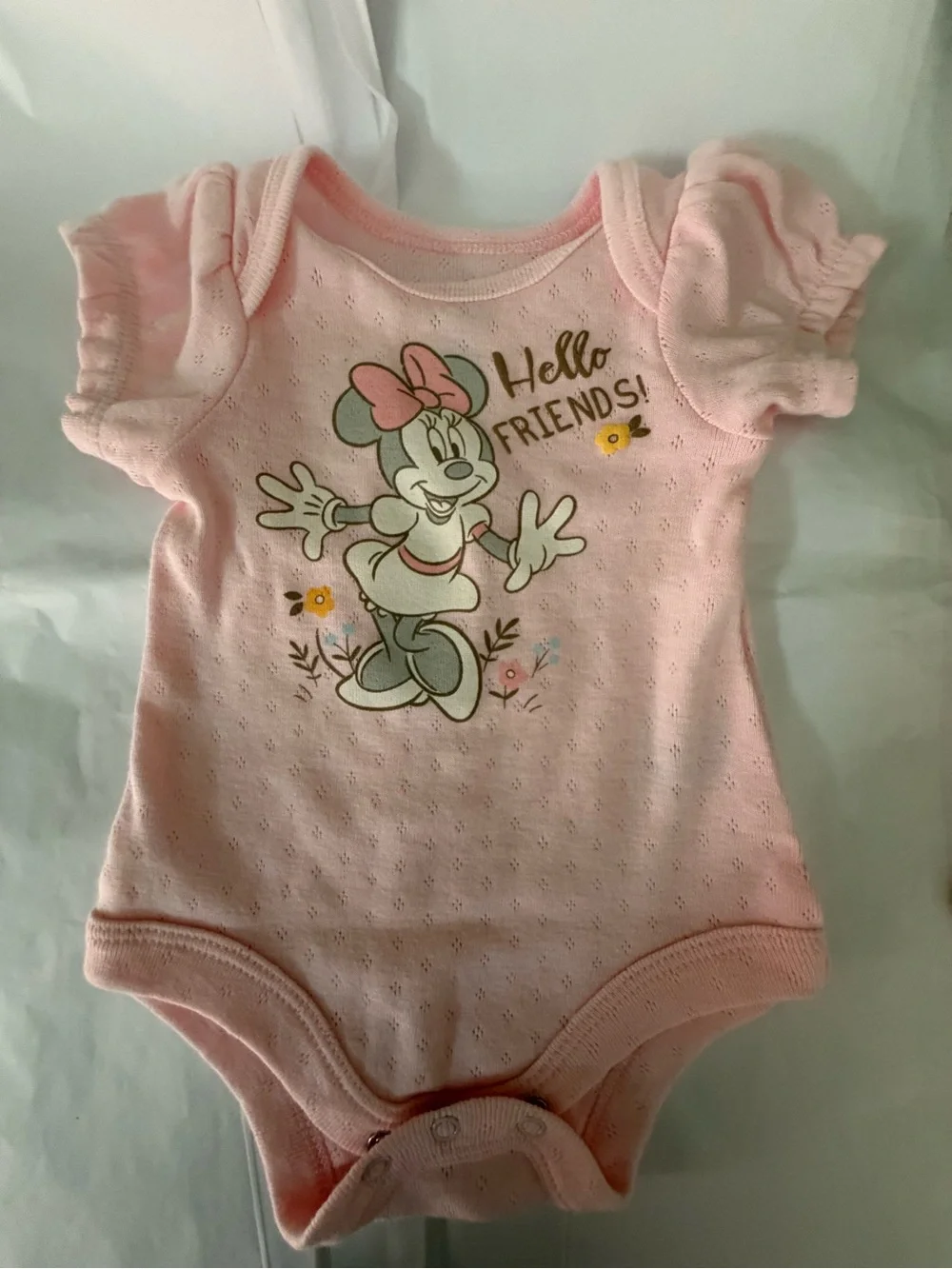 Disney Pink Minnie Mouse Baby Matching Set
